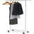 Steel Adjustable Rolling Clothing Rack-980759807