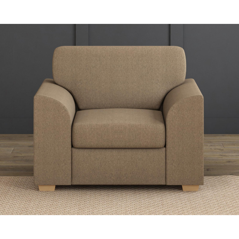 Upholstered Armchair, Nutmeg