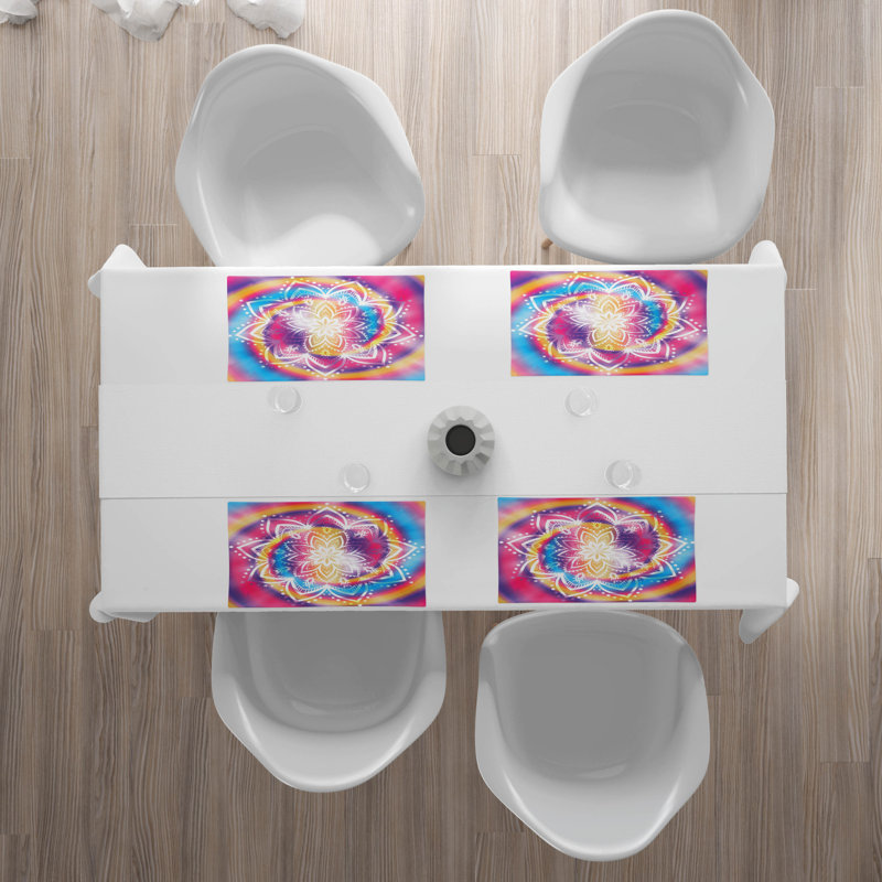 Récapitulatif 18,5" arc-en-ciel mandala