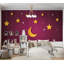 Papier peint pour enfants, ciel nocturne violet-661932456