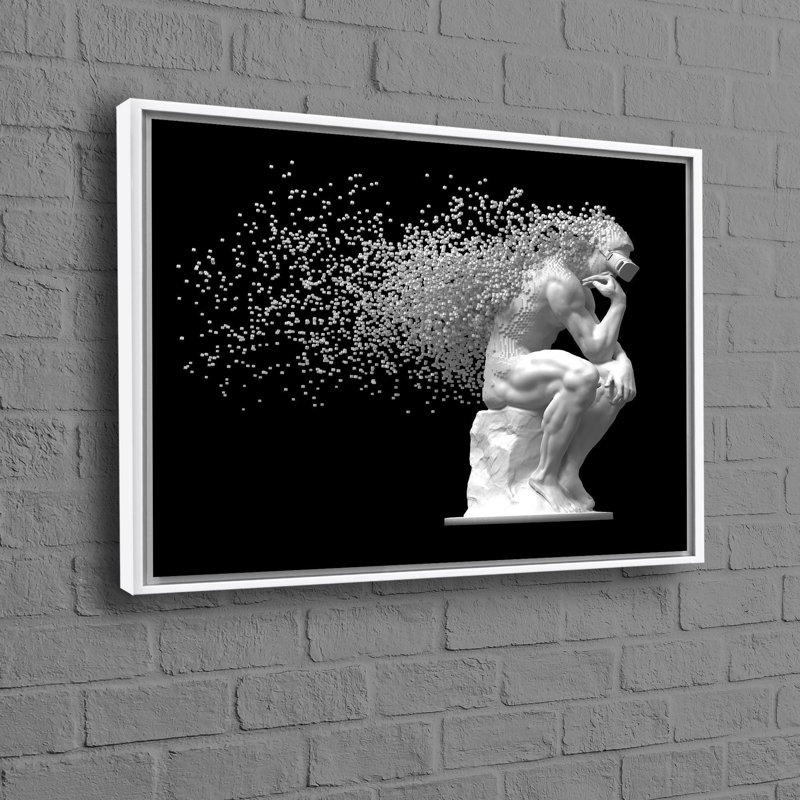 Modern Canvas Art Featuring Trendy Room Decor with a Striking Sculpture Poster Elegantly Crafted for Wall Art Enthusiasts Looking for a Contemporary Touch