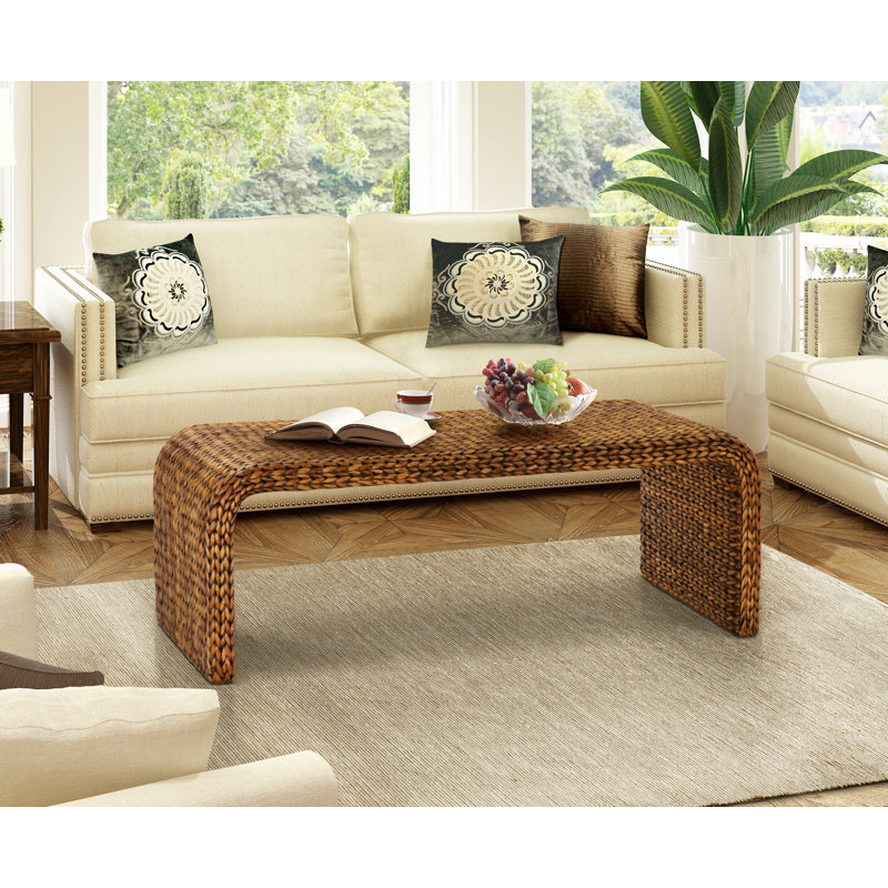 Northside Coffee Table, Gold Patina