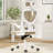 Ergonomic Office Chair With Adjustable Headrest And Lumbar Support, Ideal For Comfortable Home And Study Use