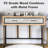 Abdulaleem Vanity Table with Lighted Mirror-1218541036