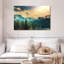 Sierra Nevada Mountainscape sur impression sur toile-662696586