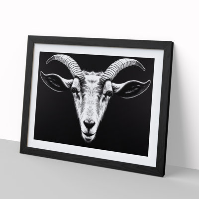 Goat Portrait Vol.3 - Single Picture Frame Print
