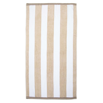 Serviette de plage réversible 100% coton Aston & Arden 30 x 70