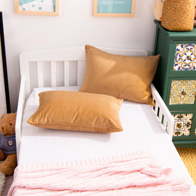 Solid Velvet Toddler Pillowcases