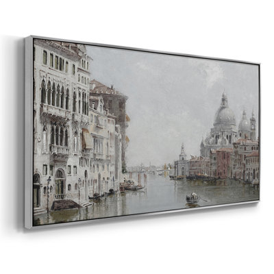 Série paysage - DCL XXXVI - Toile tendue avec châssis encadré - Prêt à être accroché