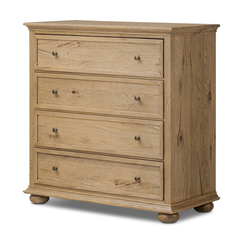 Geoffrey Tall Dresser, Worn Oak