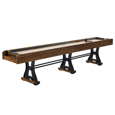 Table de jeu de palets 12 pi avec table de jeu et 8 rondelles résistantes aux égratignures Barrington Billiards Coventry
