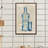 Impression de la vodka bleue - cadre photo-21728176