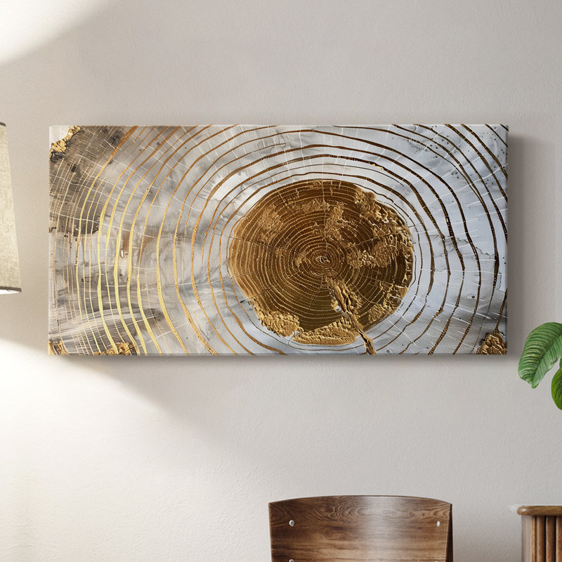 Abstract Series 2 #I-Gallery Wrapped Canvas, 20" H x 40" W