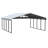 Galvanized Steel Carport, 20X20X9-90469335