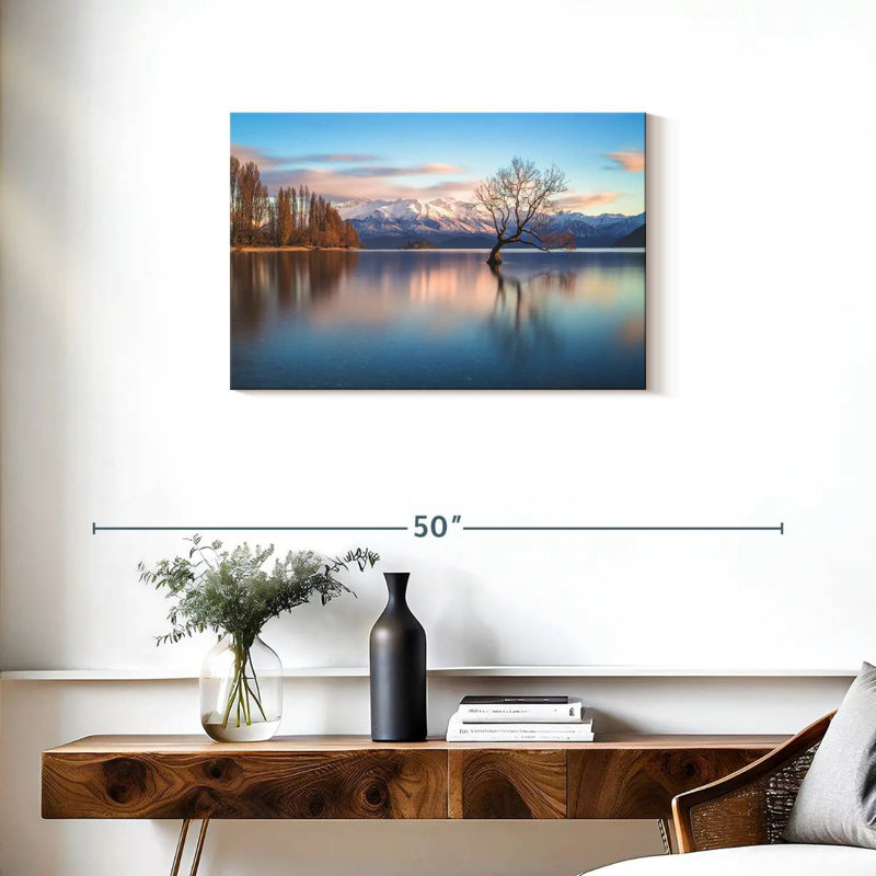 Alvord, célèbre arbre du lac Wanaka, H 20 po x l 30 po