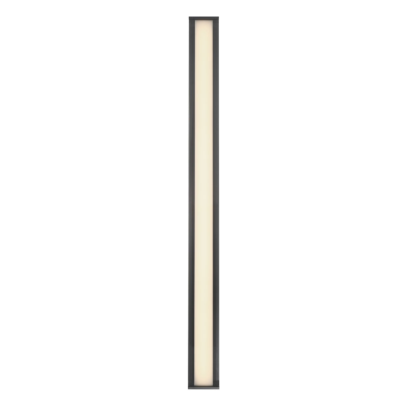 Dulton, Outdoor, 62", Matte Black, Smoked Glass, 62"