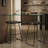 Zachi Counter Stool with Metal Frame