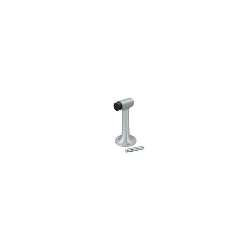 Door Stop, Brushed Chrome
