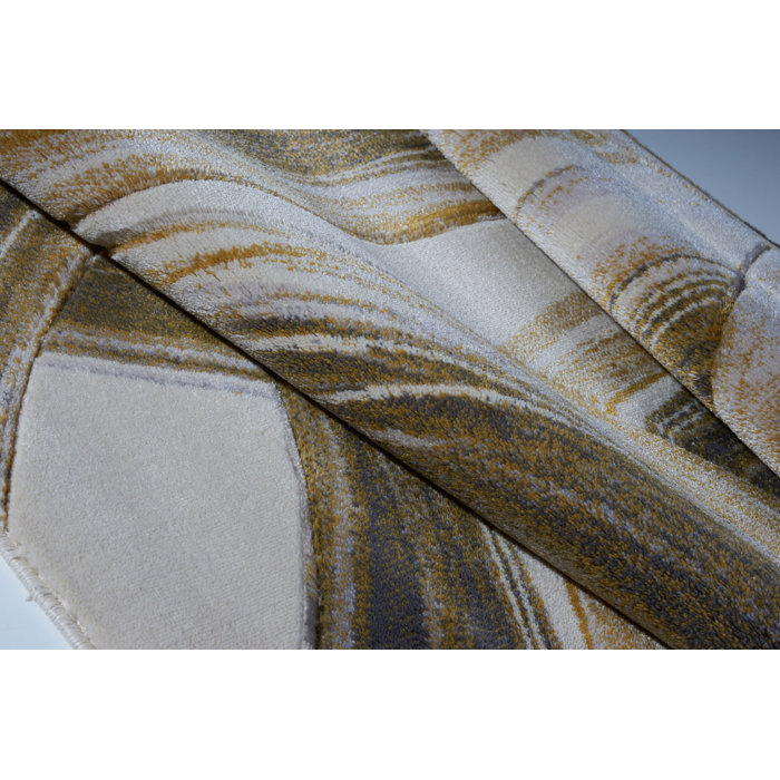 Abstract Pattern Rug Uk Cream Charter Abstract Cream Gold Area Rug at Imelda Metzger blog