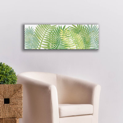 «Palms 5 F» par Erin Clark, art mural sur toile