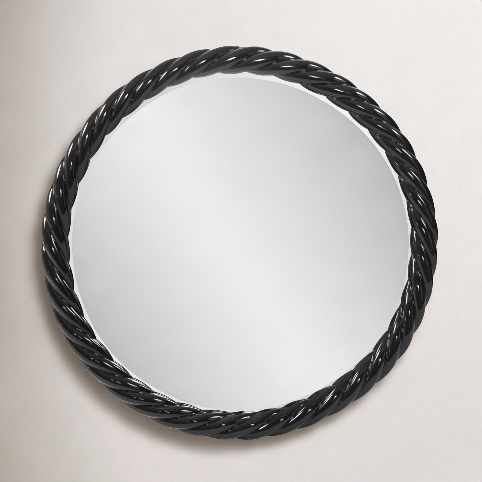Mara 30" Accent Mirror, Black