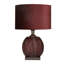 Lampe de table en velours Glam