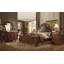 Table de chevet traditionnelle avec 2 tiroirs-861774906