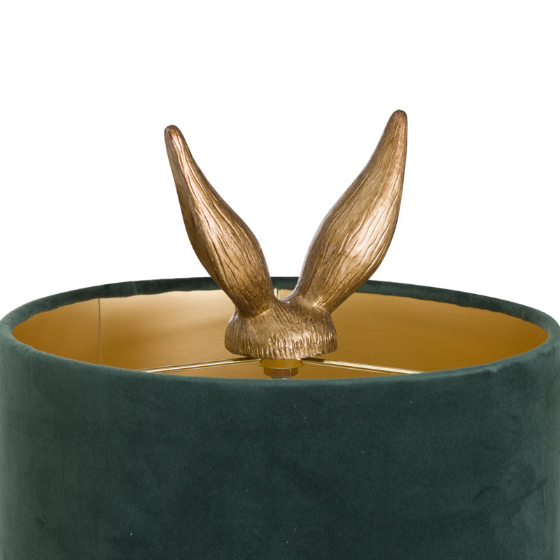 Gadson Resin Novelty Lamp, Gold/Green