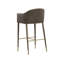 Kylin Upholstered Bar Stool with Metal Frame