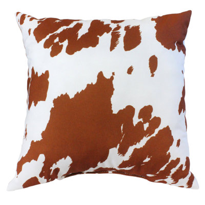 Animal Print Reversible Throw Pillow