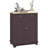 HOMCOM Sideboard With Solid Wood Countertop