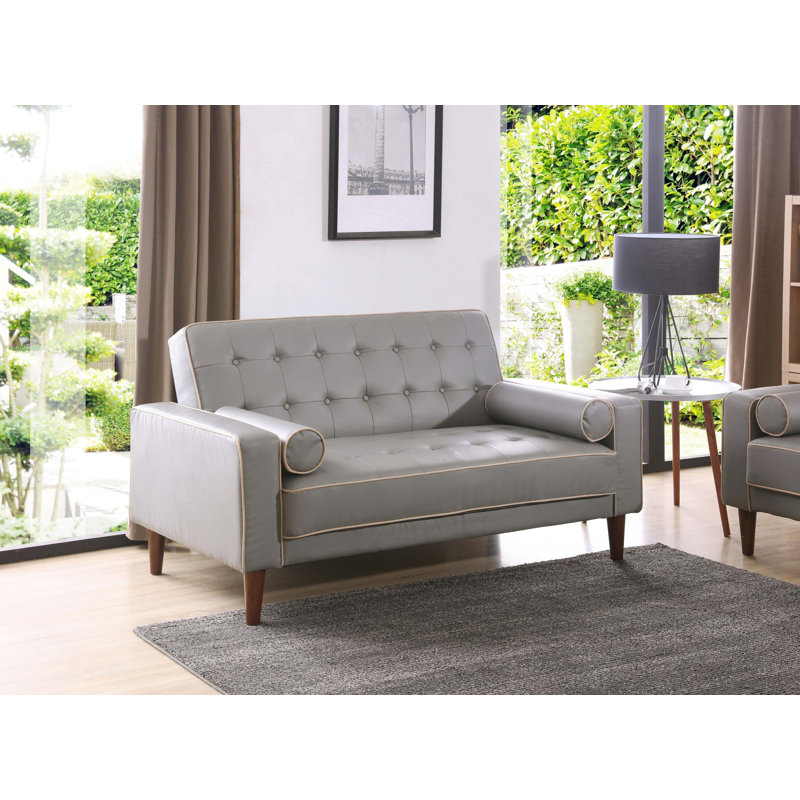 Causeuse contemporaine pour deux, Gris