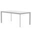 Table de salle à manger d'extérieur rectangulaire Corum 79 po Alumiun-123168049-123168048