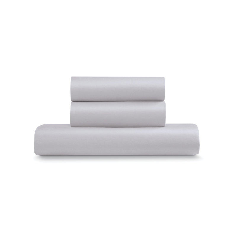 Ensemble de housse de couette en microfibre Home Collection Cozy Touch, Simple, Argent
