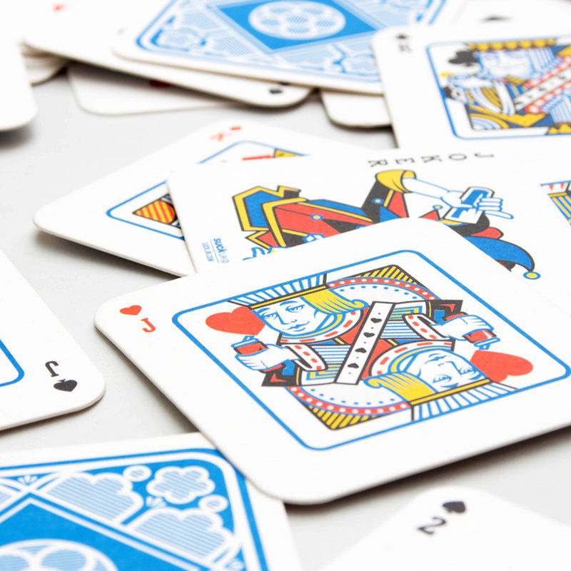 Suck UK Whiskey Socks On The Rocks & Playing Card Drink Mats