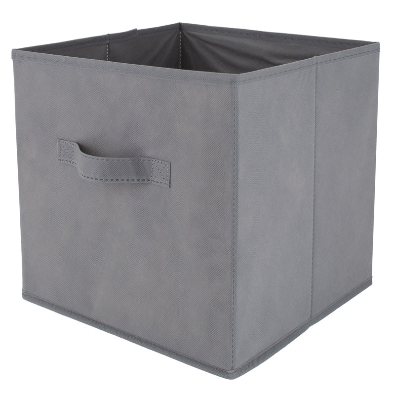 Simplify Acta Fabric Bin, Gray