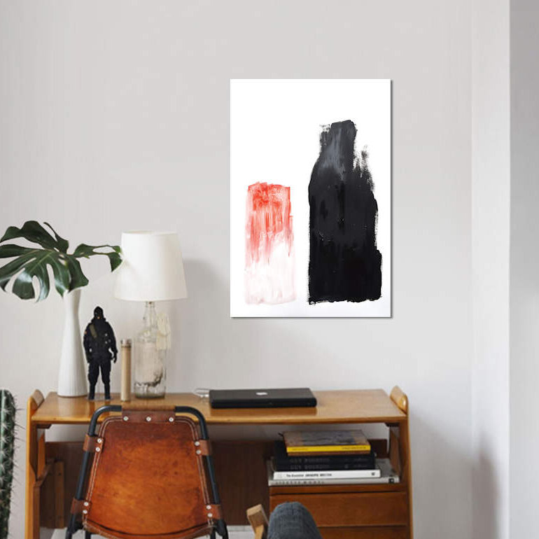 « pallation », reproduction sur toile, H 18 po x l 12 po x P 1,5 po, Toile tendue, Pas de tapis