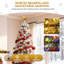 Arbre de Noël enneigé 7,5 pi-807302037