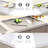 19.69" x 15.75" Stainless Steel Cutting and Pastry Board with Counter Lip