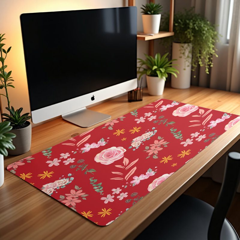 Polyester Desk Pad, 31.5x15.5