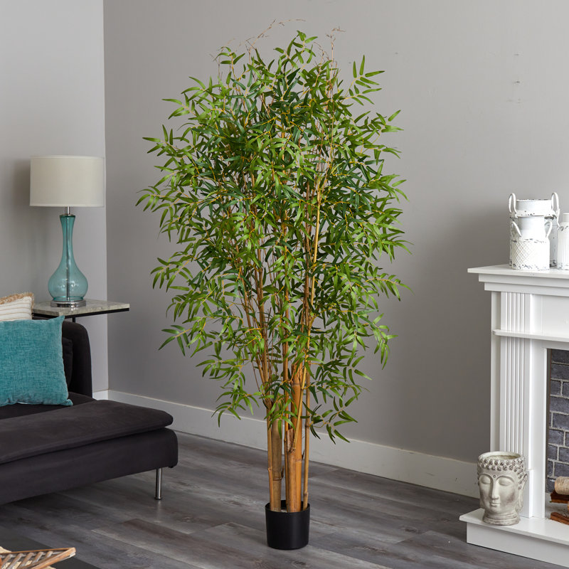 72'' Faux Bamboo Tree in Planter