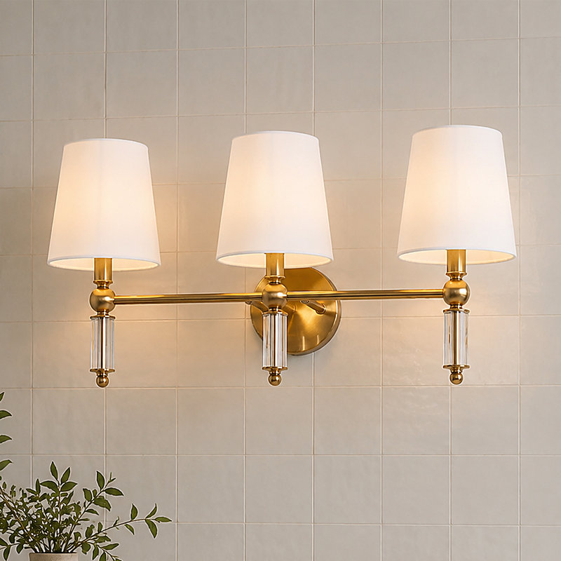 3-Light Modern Classic Vanity Light