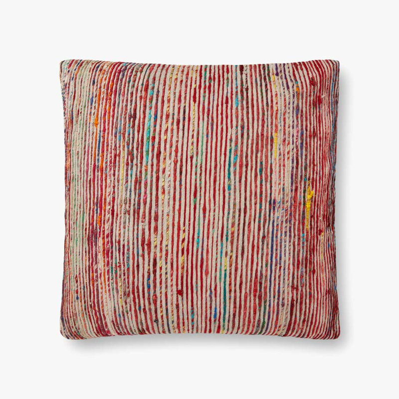 Coussin Hippocrates, Red/Multi, Down Blend