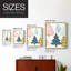 «Christmas Holiday Art CCLXVI», reproduction d'art encadrée - bois massif-490471414-490471374