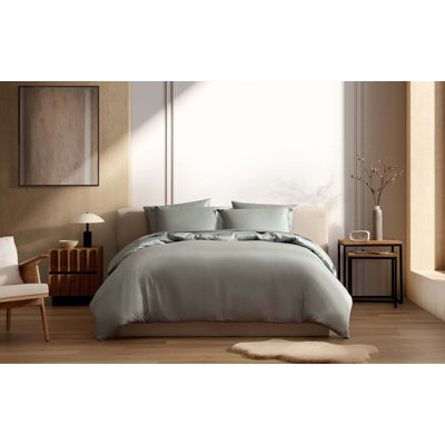 Housse de couette soyeuse Lyocell