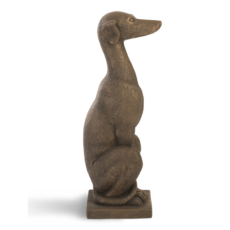 Animals Grayhound Statue, Bronze