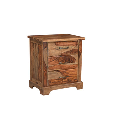 Chaliyah Solid Wood Nightstand