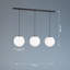 Palais 3 - Light Kitchen Island Globe Pendant