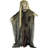 Haunted Hill Farm 75 In. Life-Size Scary Talking Tree Man Halloween Animatronic with Touch Activated Lights and Sound