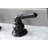 Kingston Brass Magellan Two-Handle 3-Hole Deck Mount Widespread Bathroom Faucet with Retail Pop-Up Drain-56580936